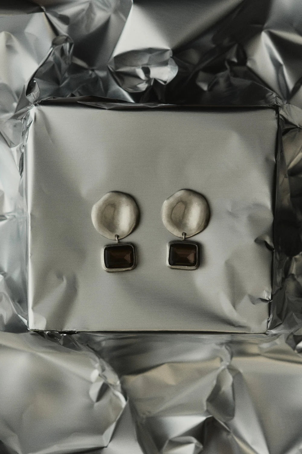 Chan Luu ES-6025 Earrings in Smoky Quartz