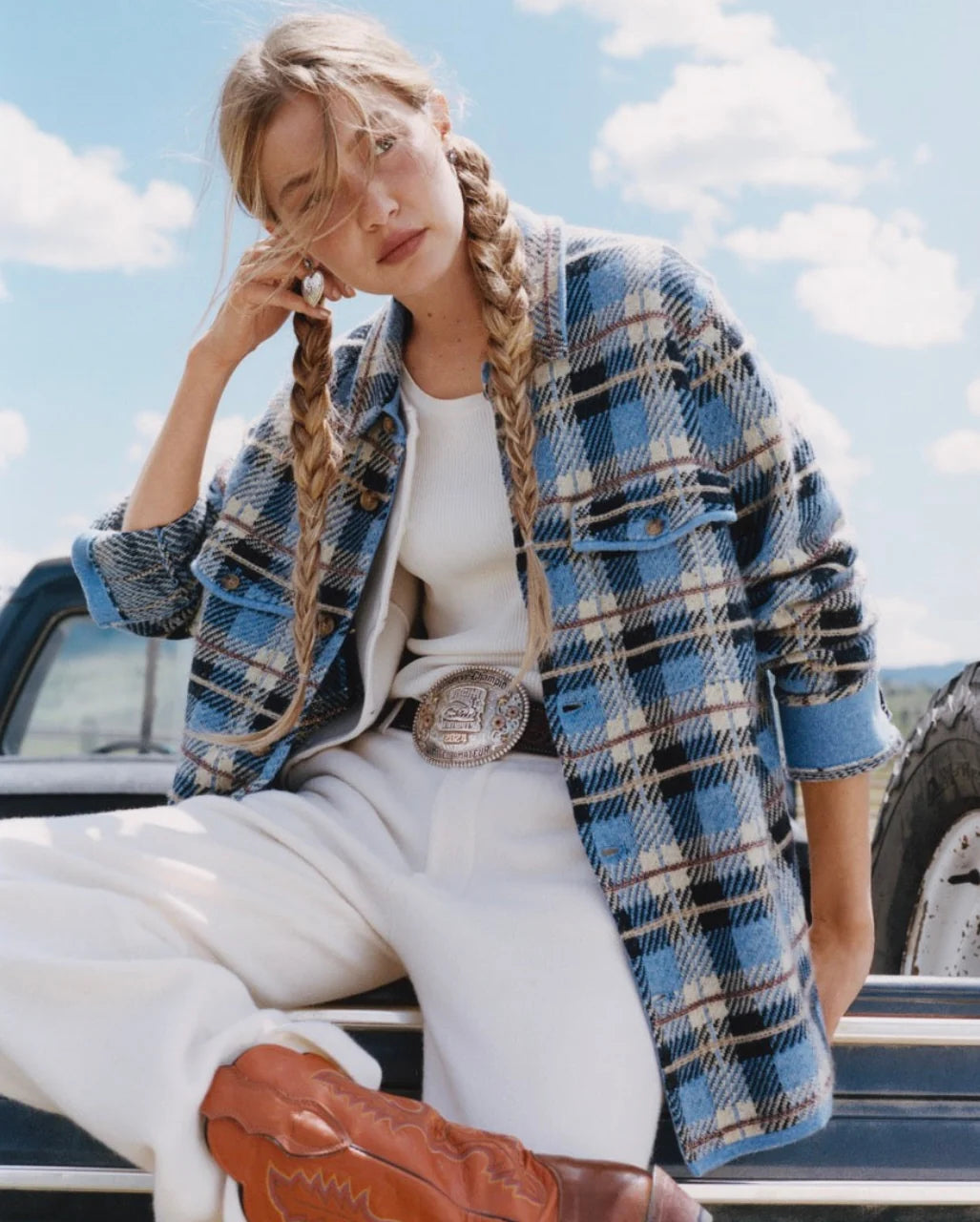 Guest in Residence Plaid Work Shirt