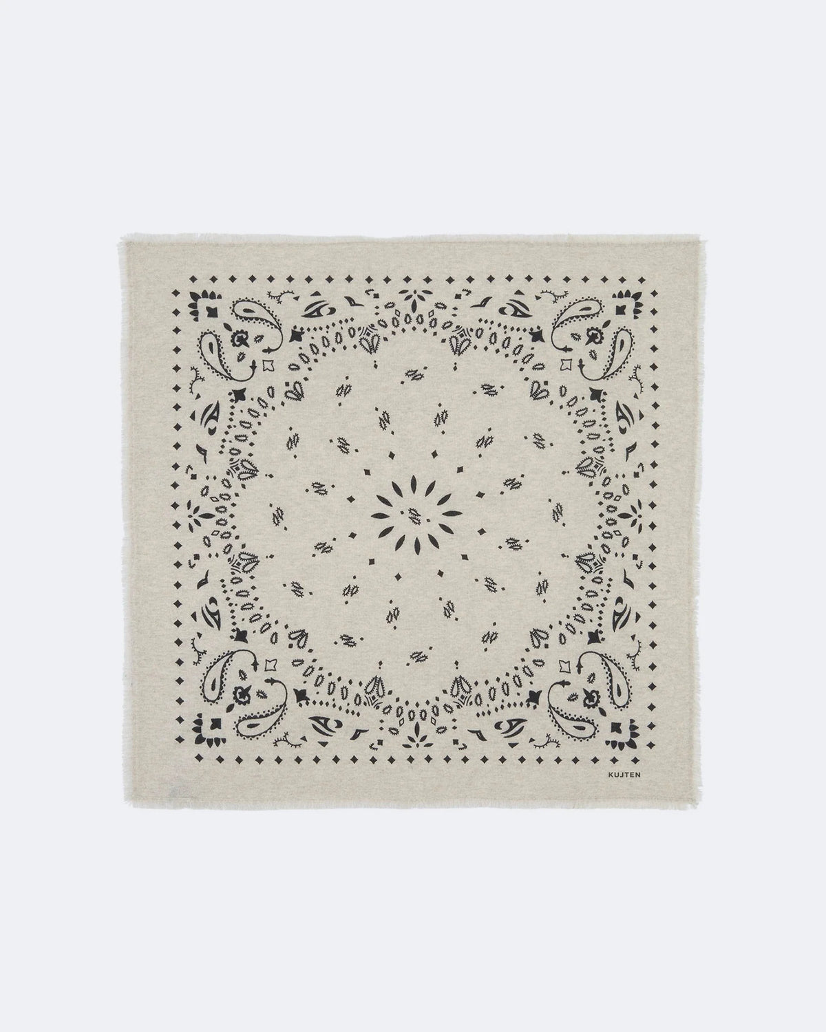 Kujten Hachiko Bandana Cashmere Scarf