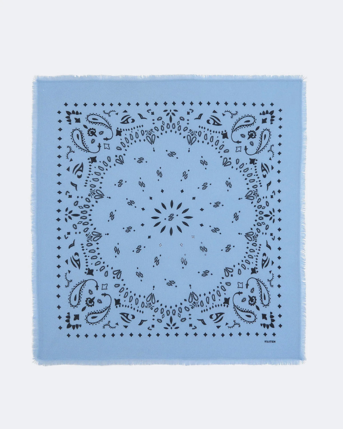 Kujten Hachiko Bandana Cashmere Scarf