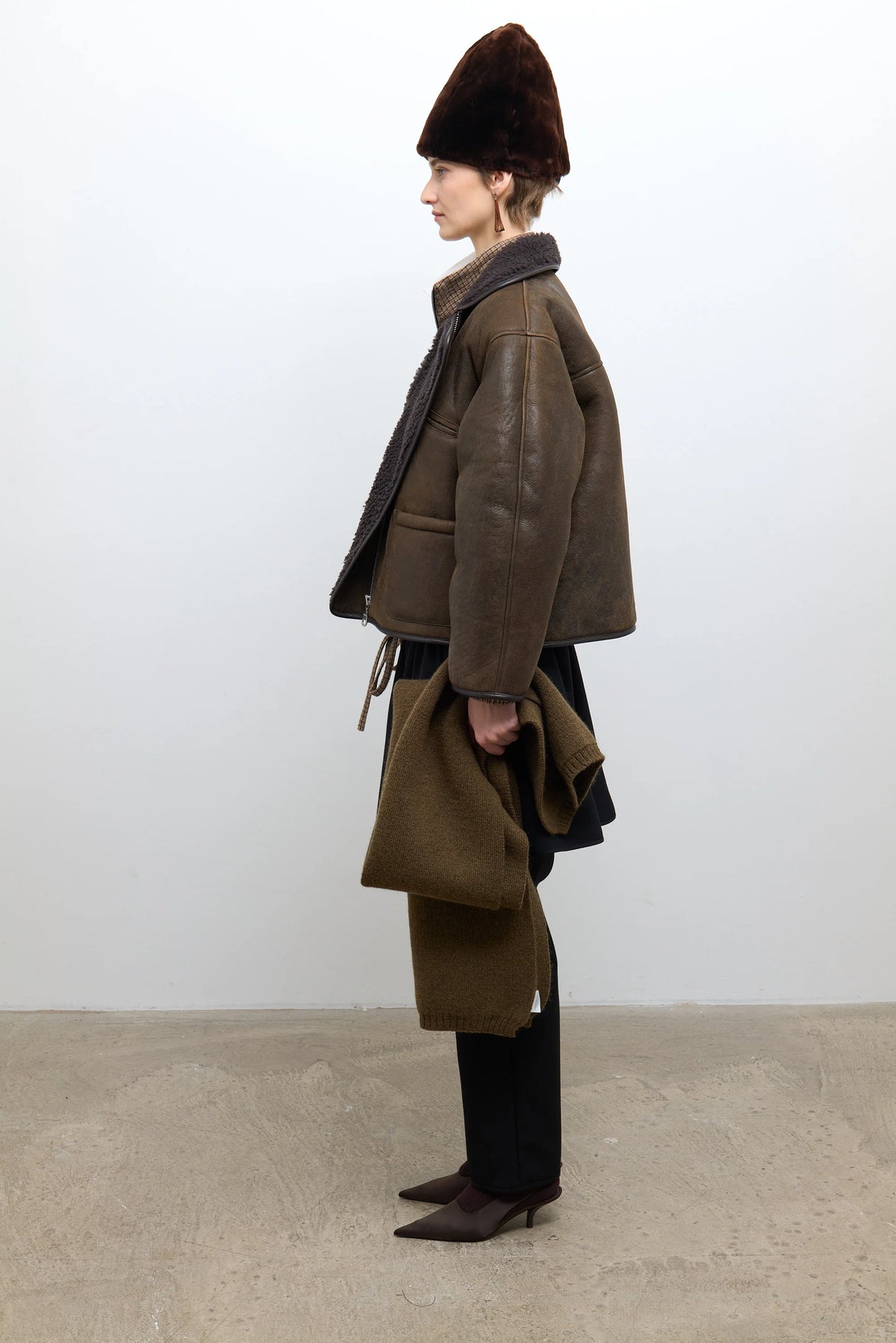 Cawley Studio Antique Aviator Flying Jacket