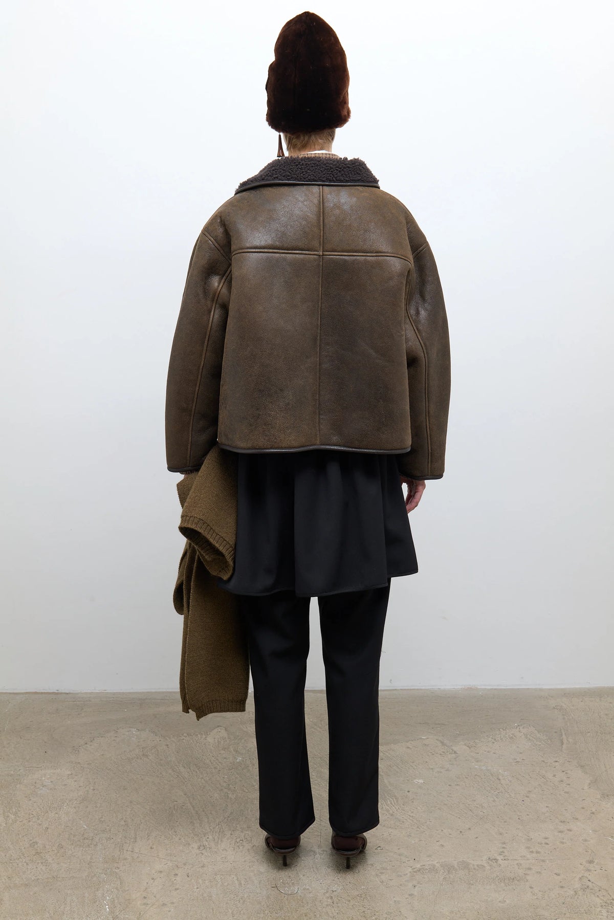 Cawley Studio Antique Aviator Flying Jacket