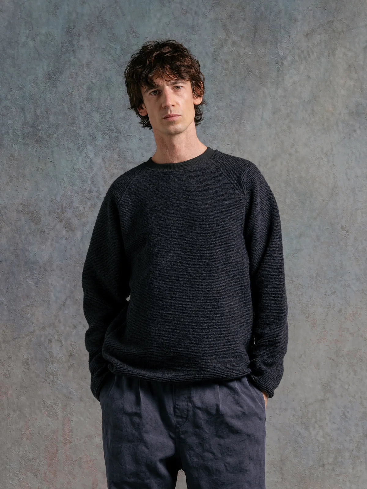 Kestin Junction Ribbed Crew