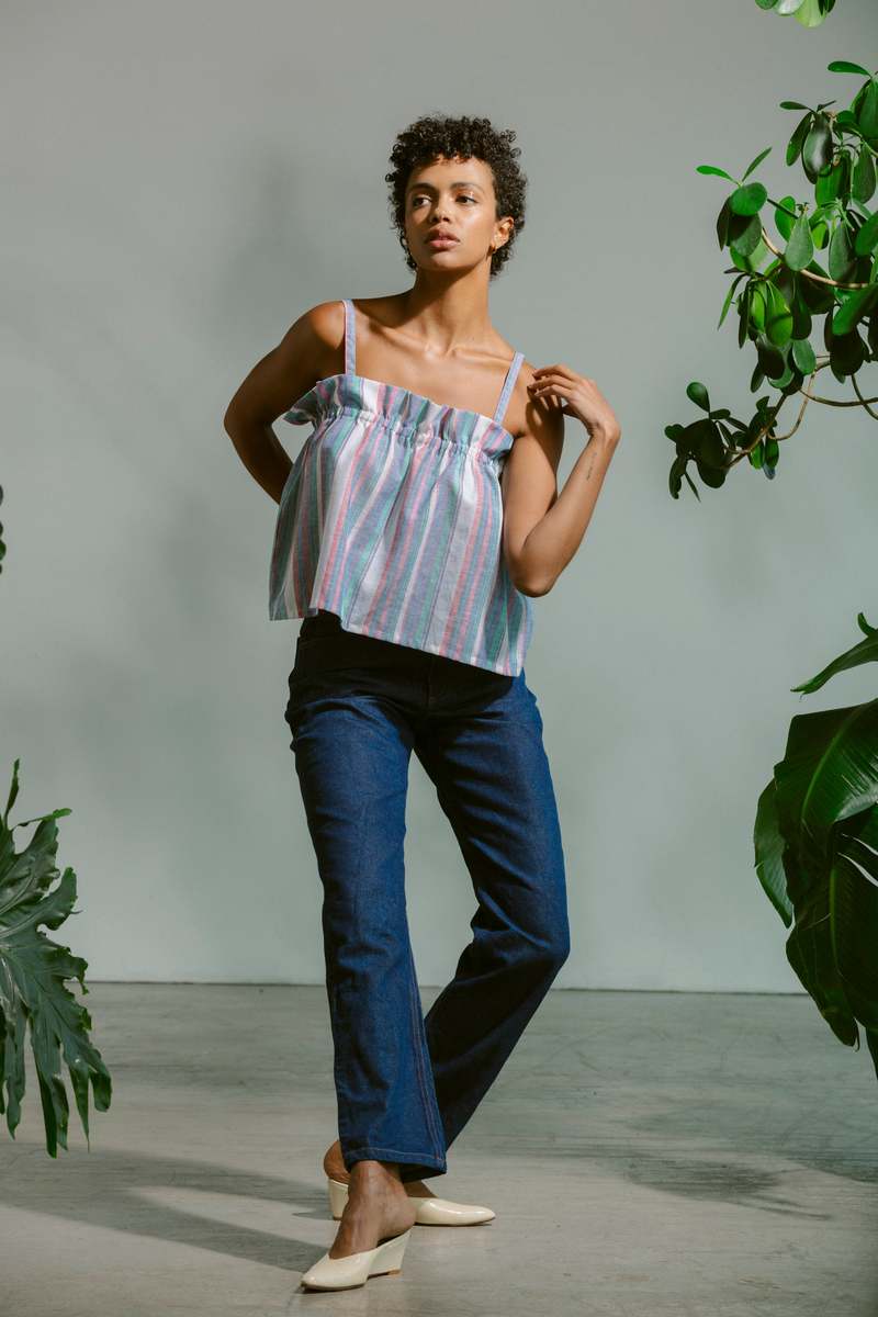 Carleen Ruffle Tank