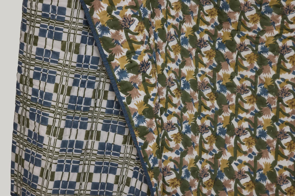 Studio Ford Commune Blue Quilt