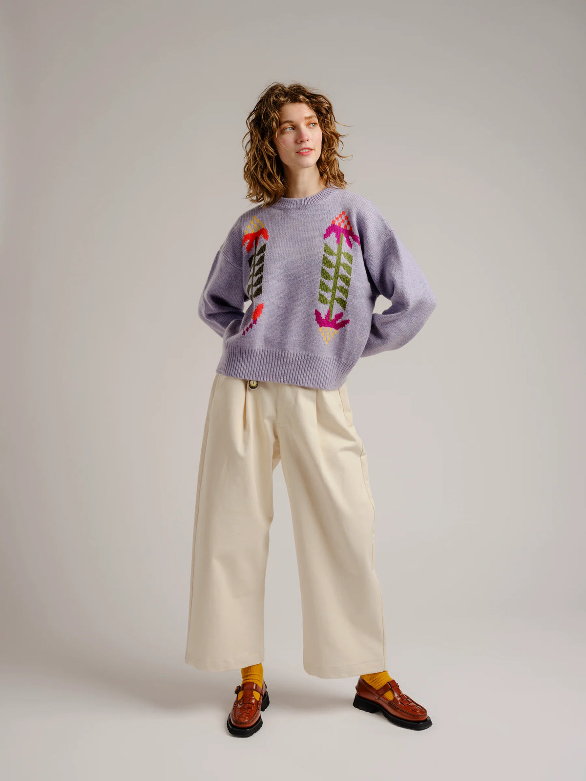 Degen Coneflower Sweater