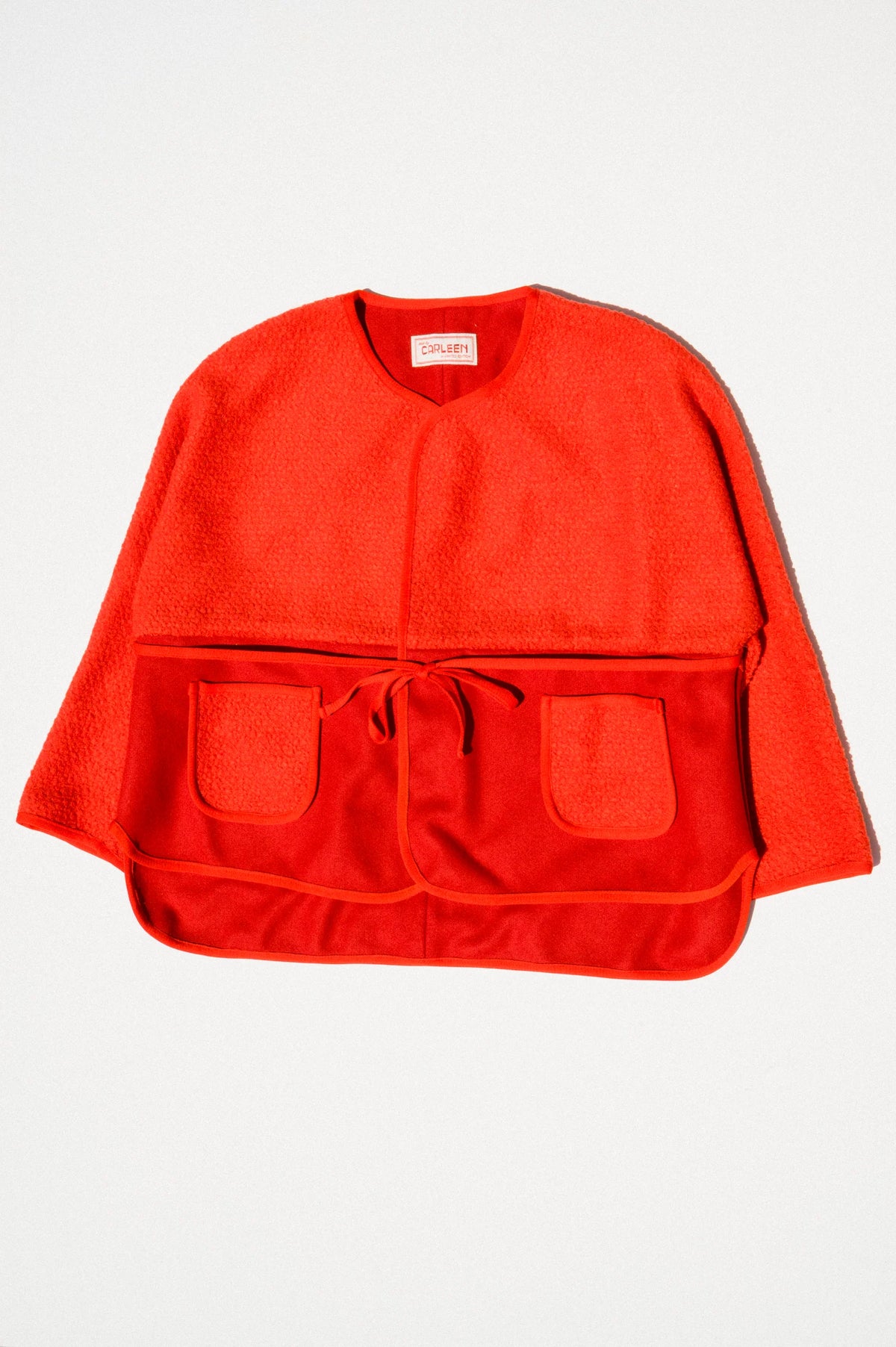 Carleen Patchwork Wrap Jacket