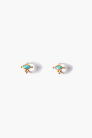 Chan Luu Della Turquoise Stud Earrings