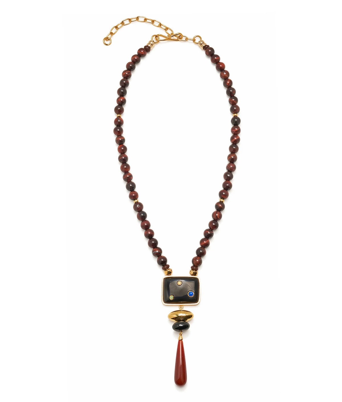 Lizzie Fortunato Constellation Pendant Necklace