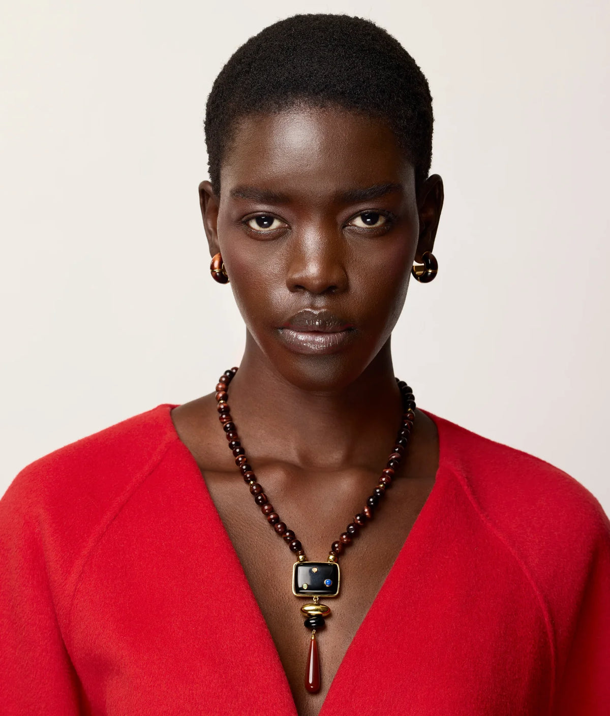 Lizzie Fortunato Constellation Pendant Necklace