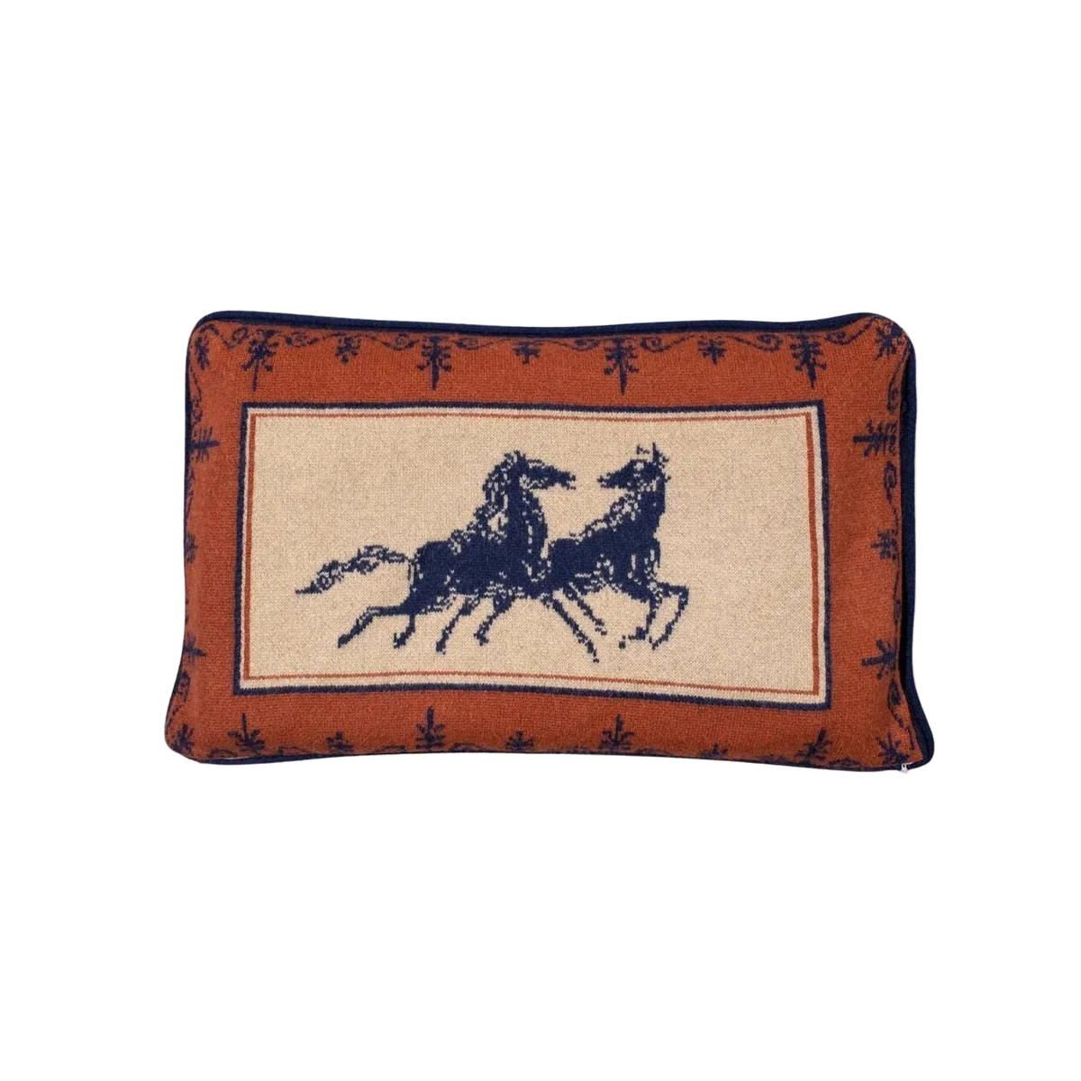 SAVED New York Dance Of The Deer Natural Pillow