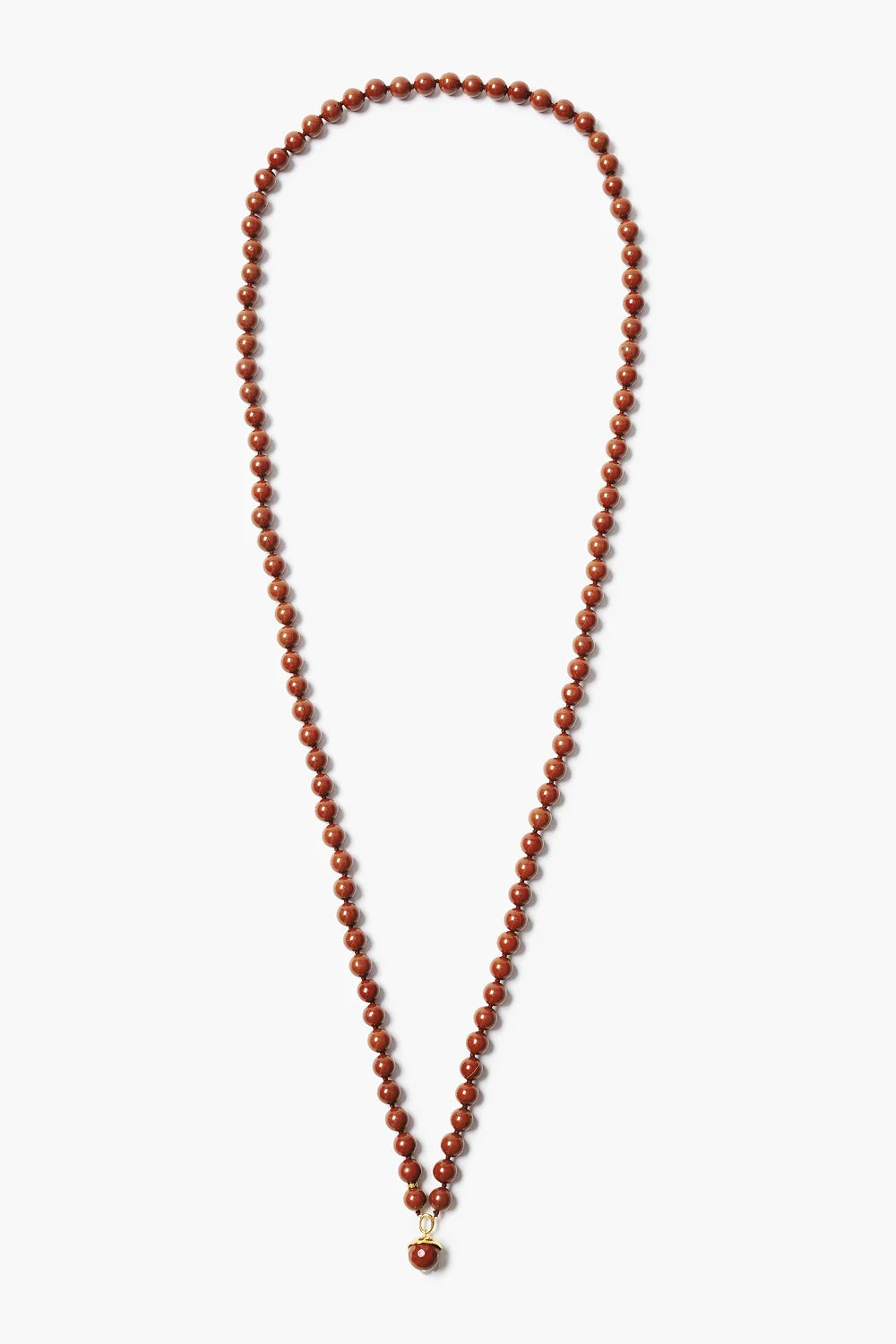 Chan Luu Bell Tower Red Jasper Necklace