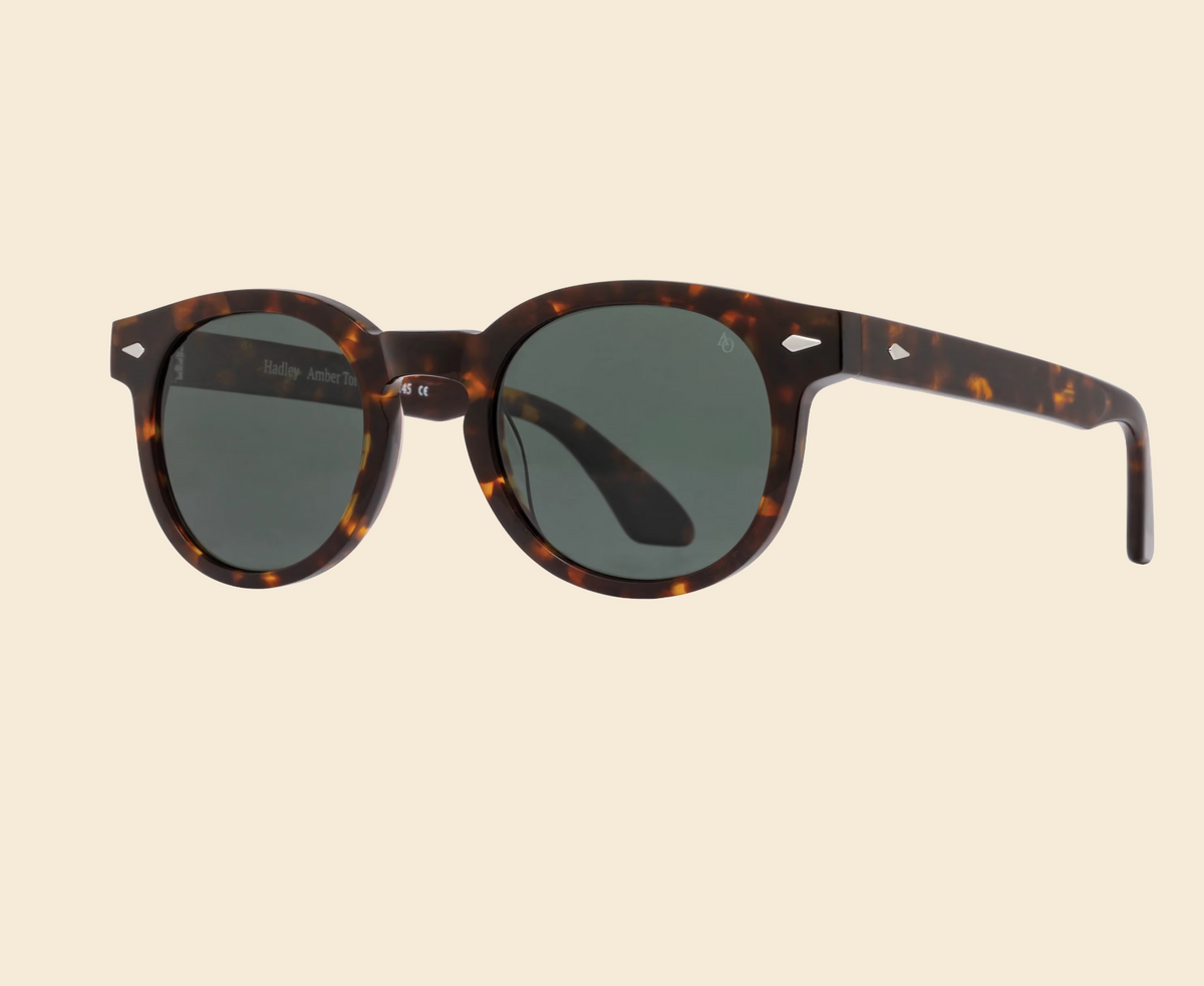American Optical Hadley Amber Tortoise