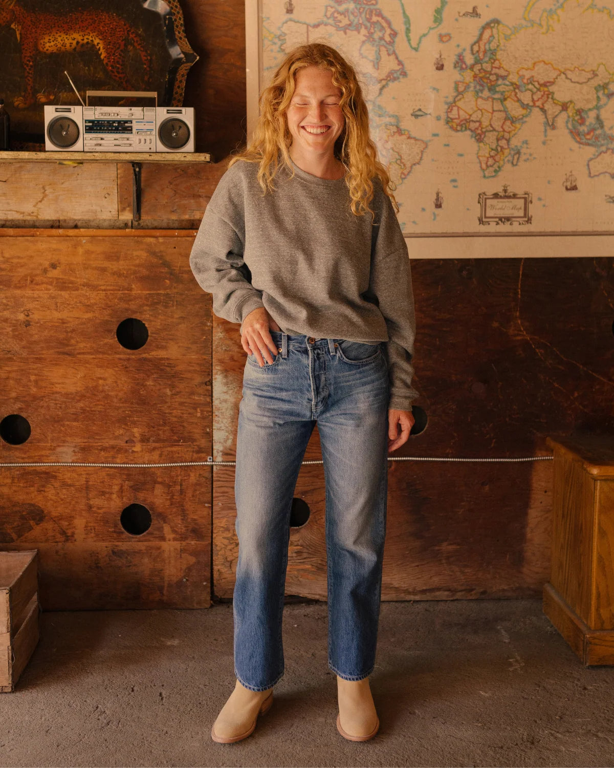 Hey Gang The Boxy Sweatshirt