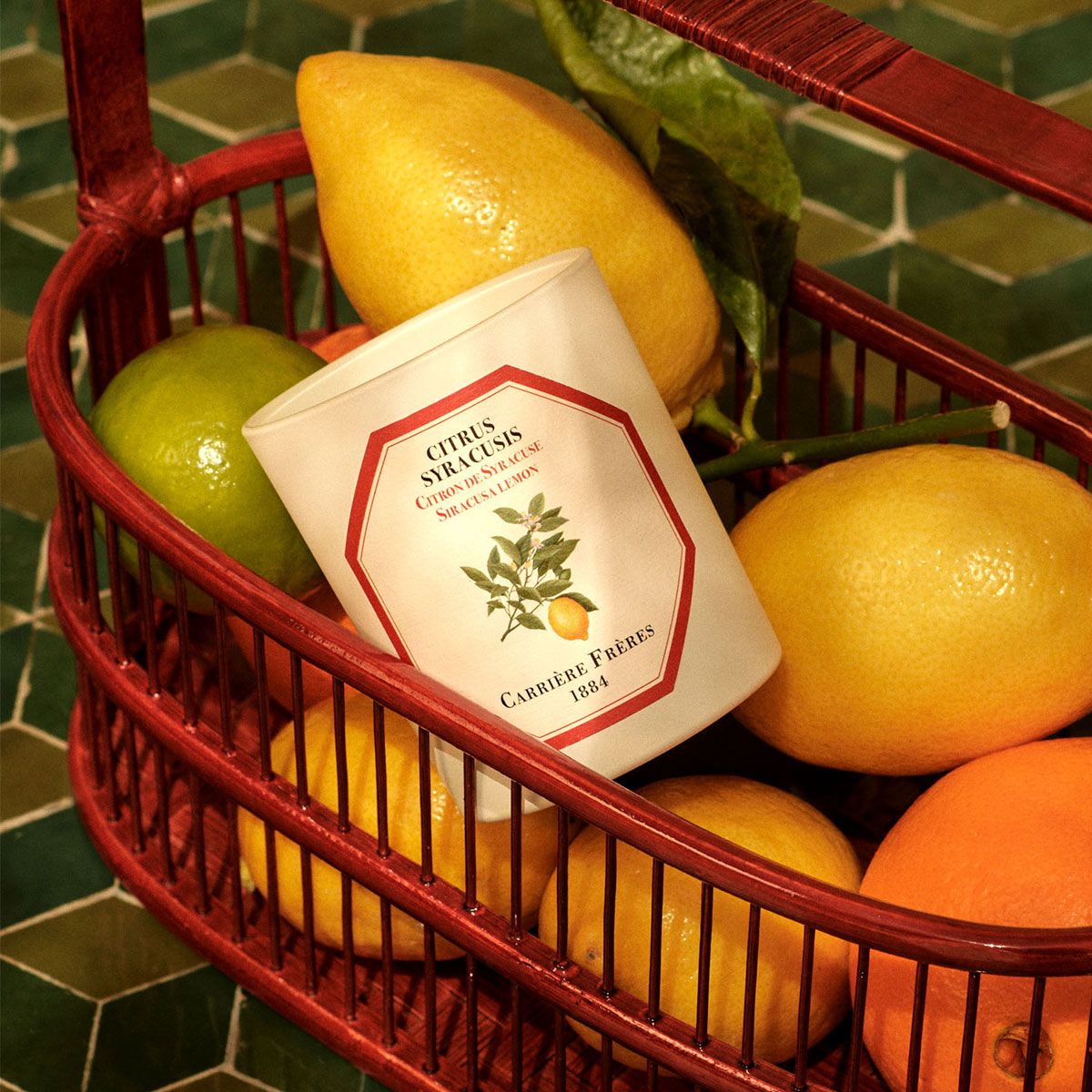 Carriere Freres Candle Siracusa Lemon