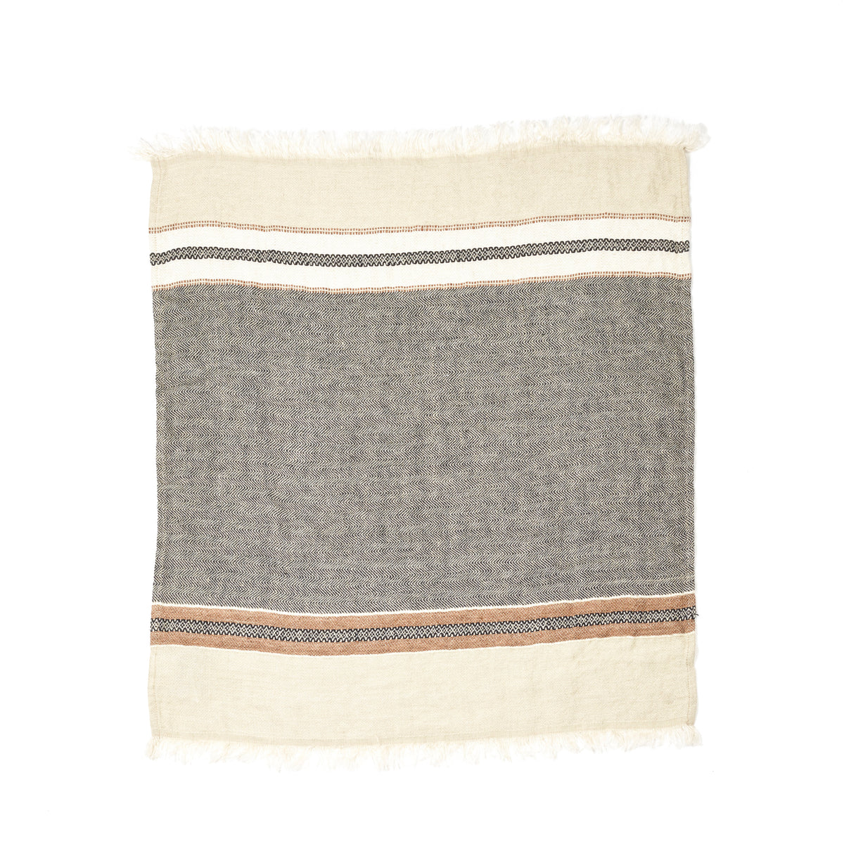 Libeco The Belgian Towel Beeswax Stripe Fouta