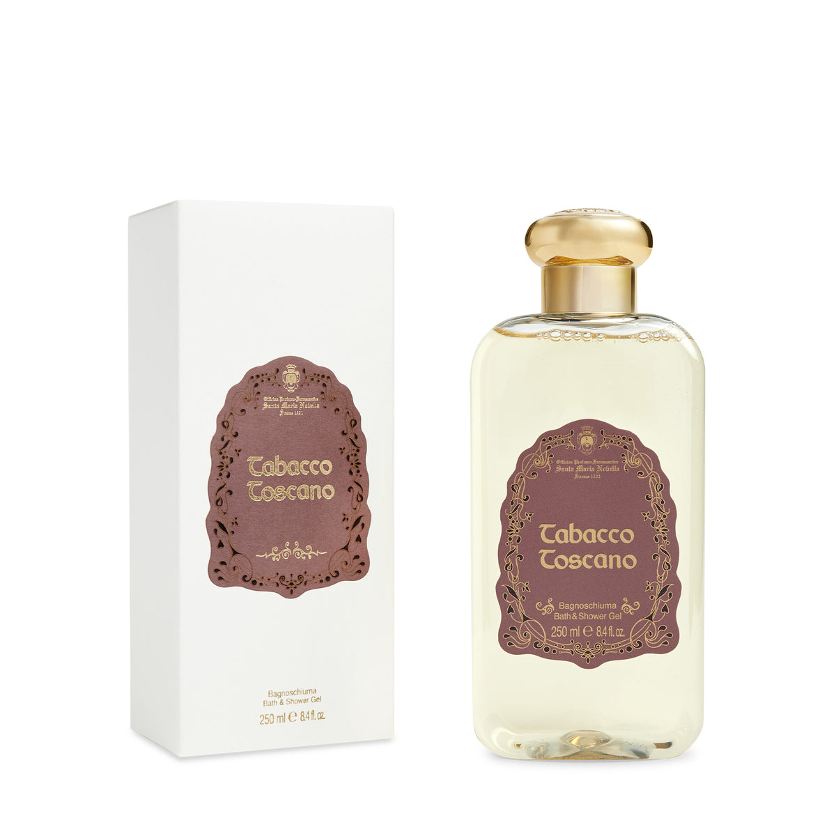 Santa Maria Novella Tabacco Toscano Bath Gel (Plastic) (250 ml)