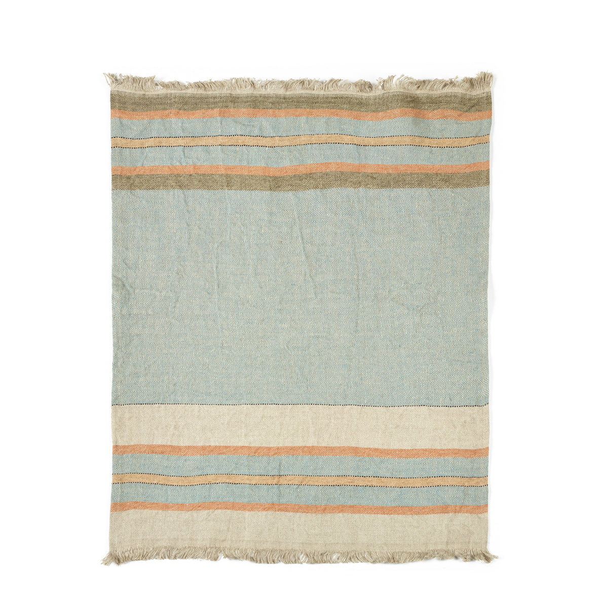 Libeco The Belgian Towel Multi Stripe Fouta