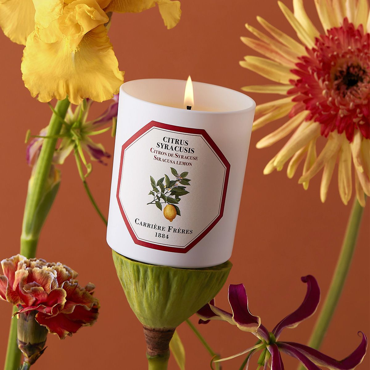Carriere Freres Candle Siracusa Lemon