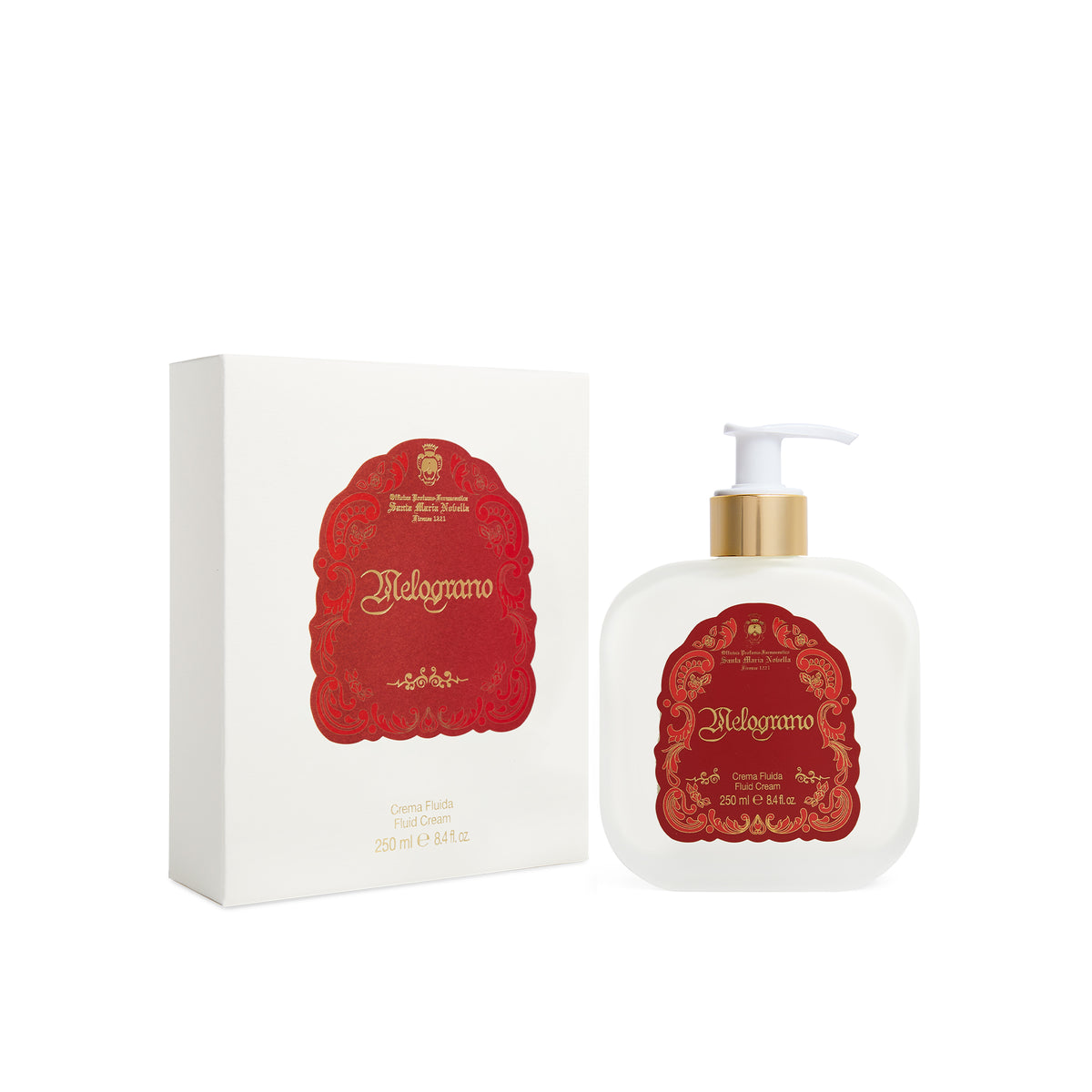 Santa Maria Novella Melograno Fluid Body Cream (Glass) (250 ml)
