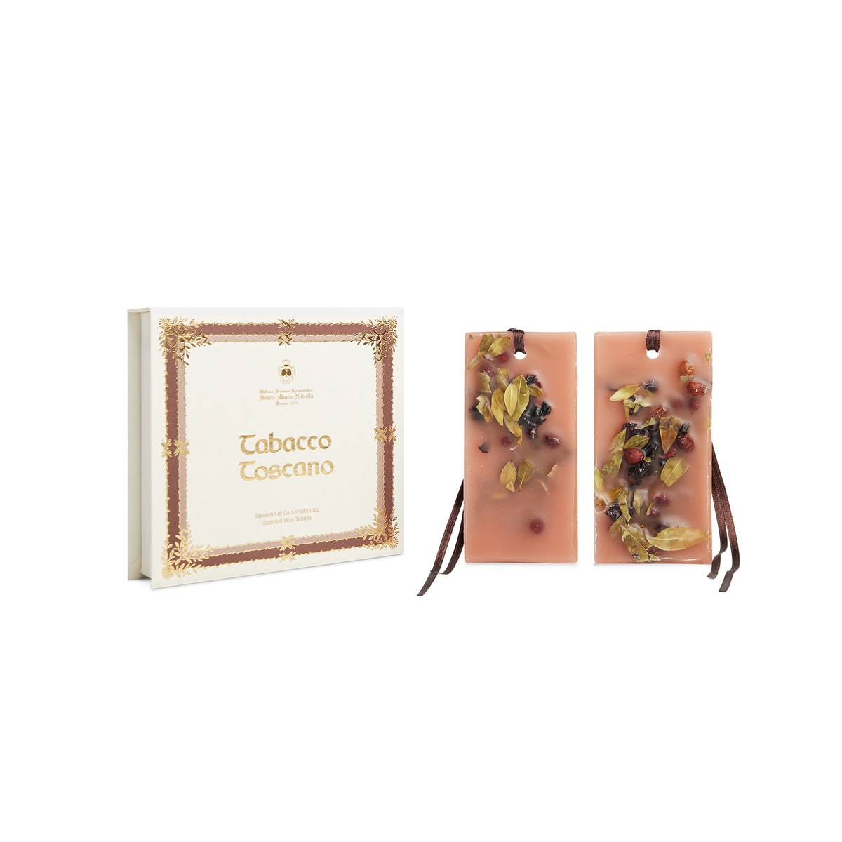 Santa Maria Novella Tabacco Toscano Wax Tablets (Set Of Two)