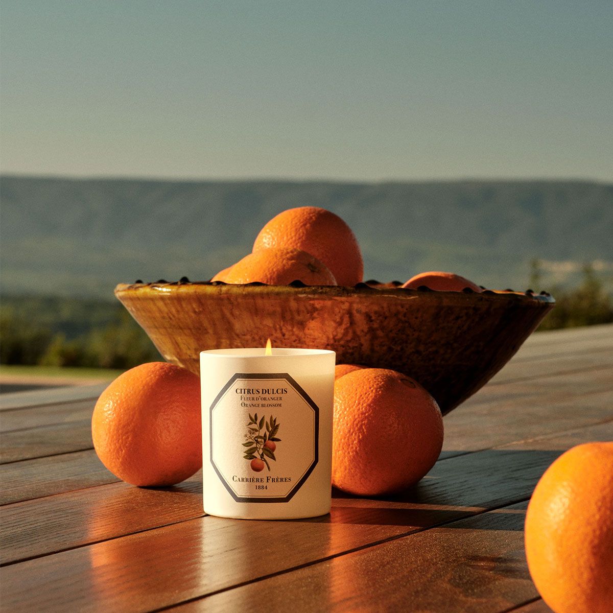 Carriere Freres Candle Orange Blossom