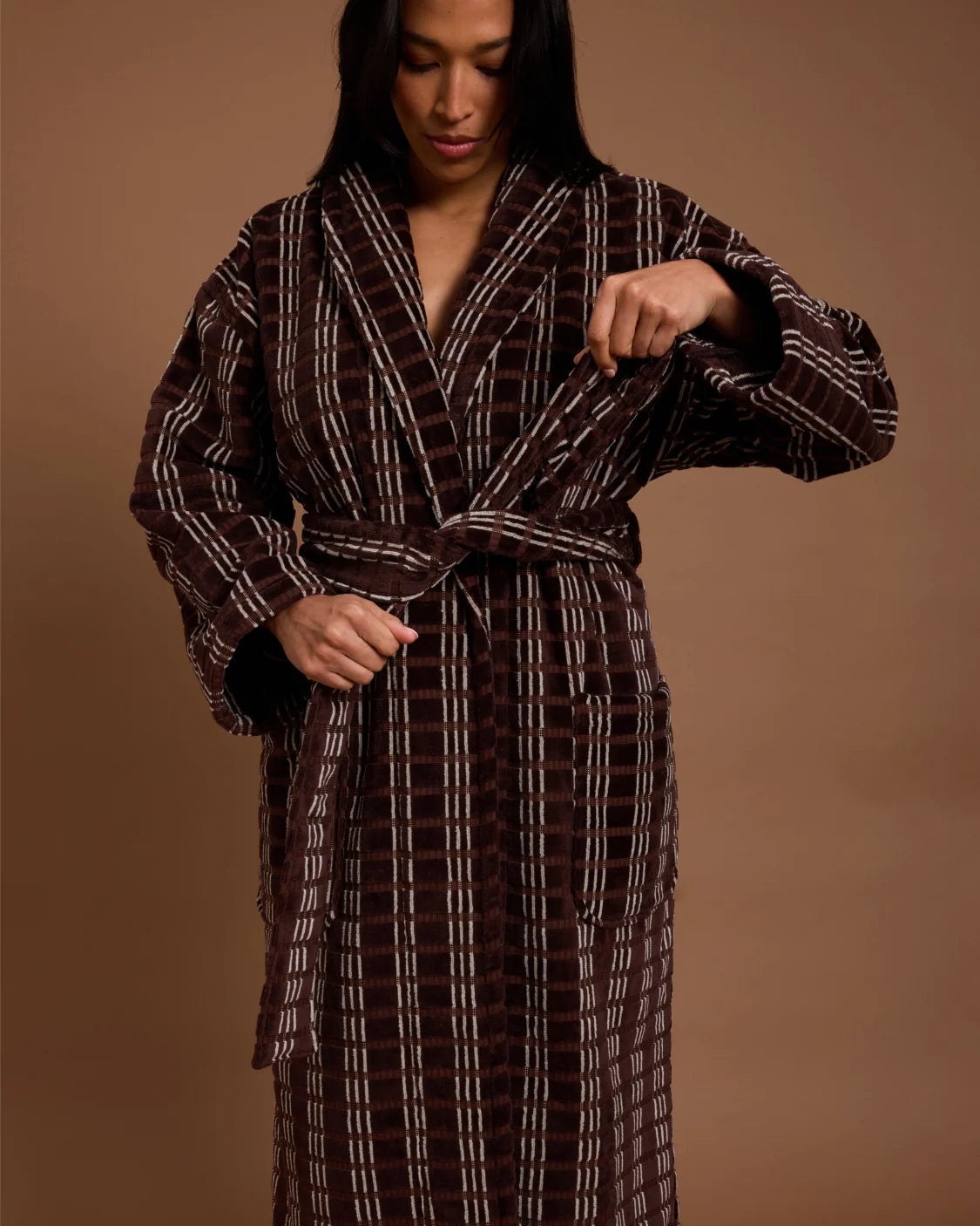 Hommey Velour Spice Robe