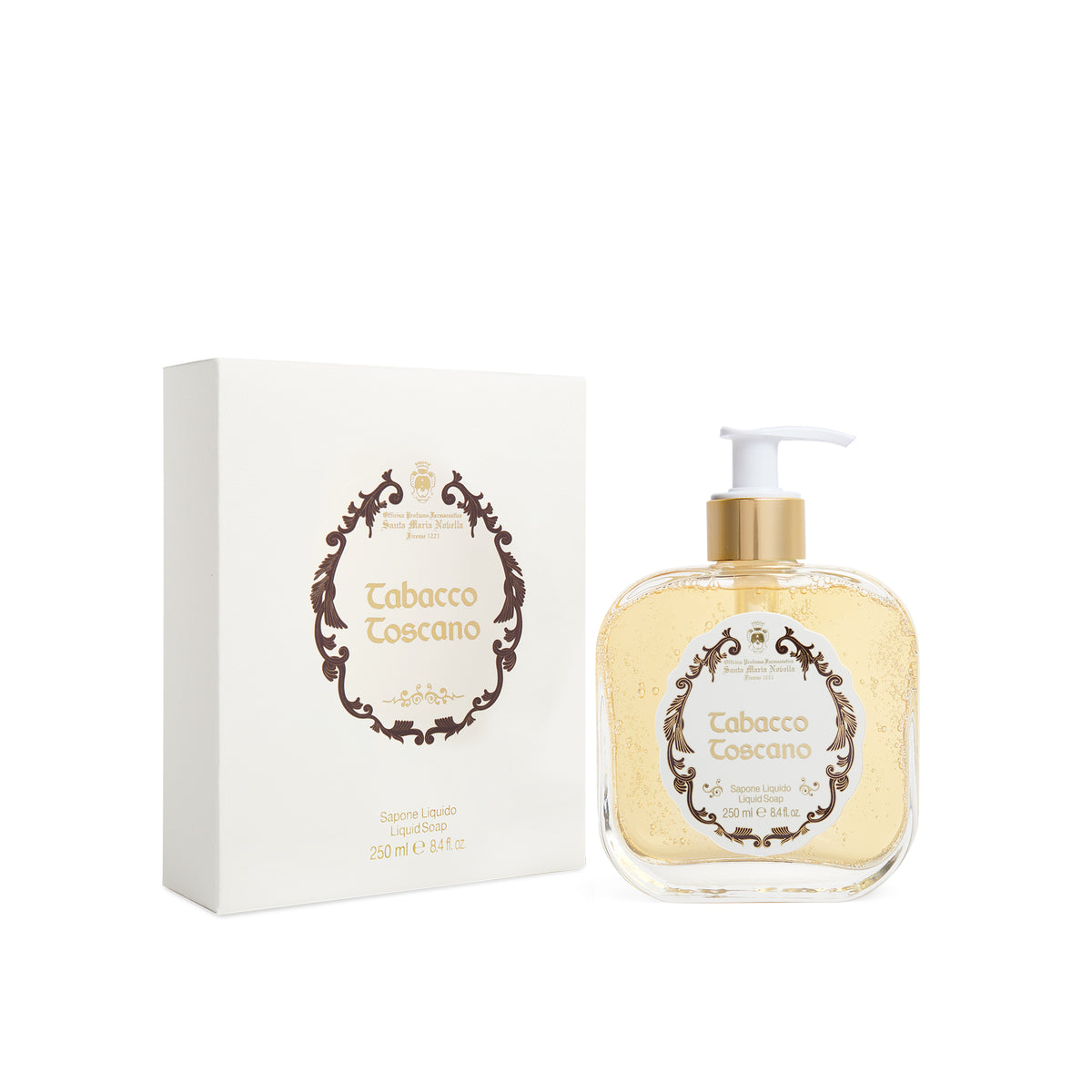 Santa Maria Novella Tabacco Toscano Liquid Soap (Glass) (250 ml)