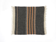 Libeco The Belgian Towel Black Stripe Fouta